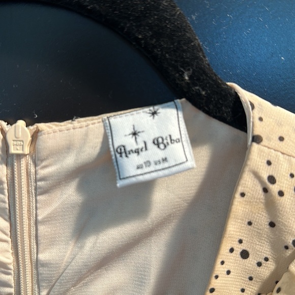 Cream polka dot romper - Picture 2 of 5